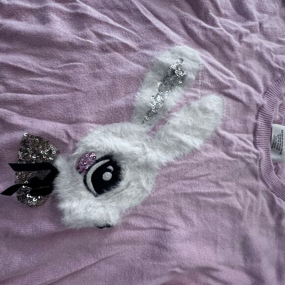 H&M bunny sweater girls 8/10 - Picture 2 of 3